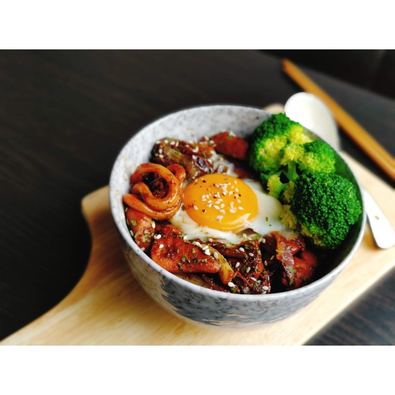 Teriyaki Chicken Udon Bowl